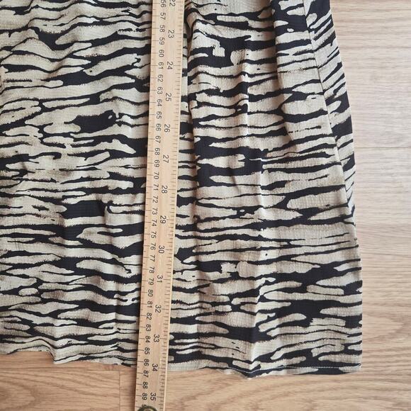 NWT Rails Womens Ora Mini Dress Large Ruffle Balloon Sleeve Satin Boho Peasant - Picture 11 of 12